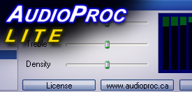 AudioProc Lite Multiband Processor - Simple high quality audio processing for Winamp
