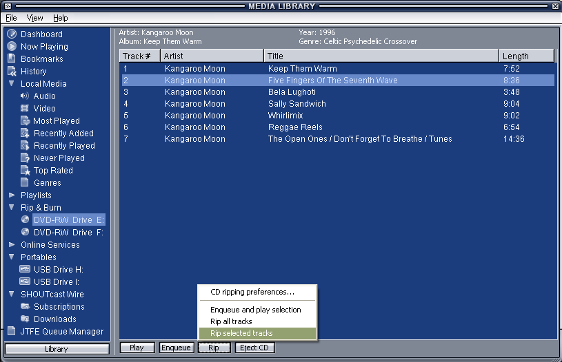 how to make winamp default player