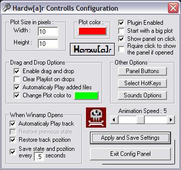 Hardwar Controlls 2 - Controll Panel, HotKeys, Drag&Drop, Resumer Plugin with Sounds