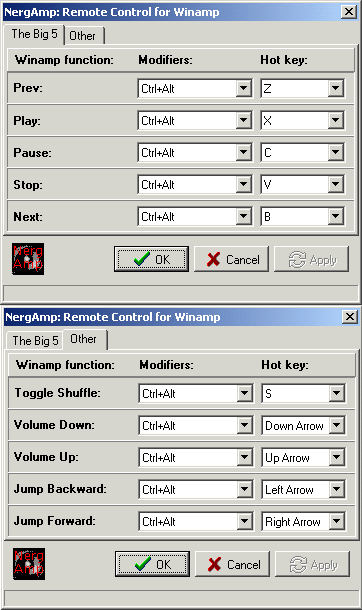 NergAmp 021 - NergAmp: Remote Control for Winamp