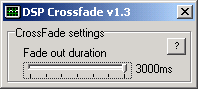 DSP Crossfader - Crossfade your music at the DSP level.