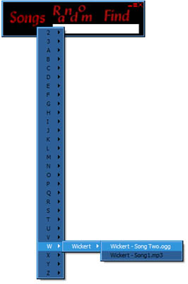 Mp3 Menu 2 - Its a menu plug-in to for easy browsing/playing/queuing of your songs