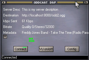 plugin oddcast dsp for winamp