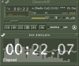 NxS BigClock - Big Clock. Version 0.3.