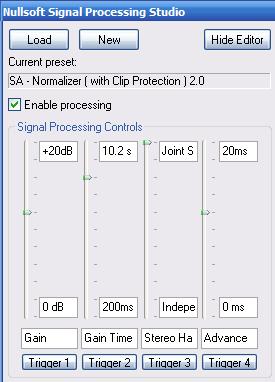 Project - Normalizer - SPS Presets