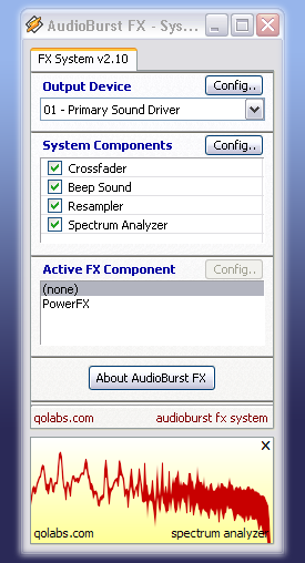 Audioburst FX System 2 - FREEWARE - FREEWARE Professional Output System