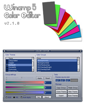 Color Editor 2_1_0 - WinampHeritage.com