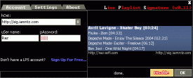 LPS - Live Playlist Signature - Live Playlist Signature Generator v0.11 (stored on our servers)