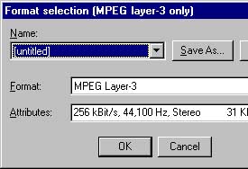 MP3 Output Plug-in - MP3 output plug-in that lets you write MP3 files.