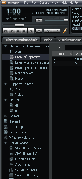 Official Italian Language Pack - Official Italian language package for Winamp 5.572