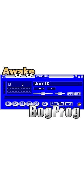 BogProg Awake 1.1.1.6 - Keep computer awake while Winamp is playing.