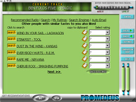 Promedeus - fixed a couple of bugs and improved cpu load performance. Find more music that you will love.