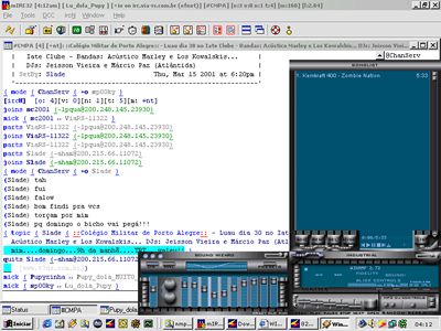 nMP3amp - Winamp and IRC integration