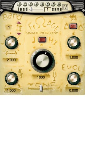 Frohmage - multiband resonant filter, v1.10