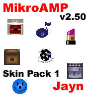 MikroAMP Skin Pack 1 - First Skin pack for MikroAMP 2.50