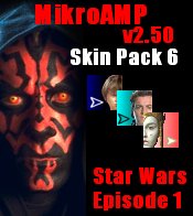MikroAMP skin pack 6 Star Wars - Star Wars Episode 1