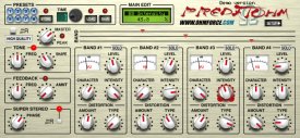 Predatohm Classic - Multiband Compression/Distortion/Tube-sim/Mastering tool - v1.10 Classic Skin