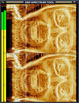 DSP Spectrum Tool version 2 - The only calibrated high-precision 32-bit accuracy real-time professional sonogram/spectrum analyzer for Winamp.