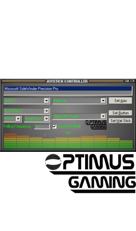 Optimus Gaming Joystick Controller - Control Winamp with your joystick.