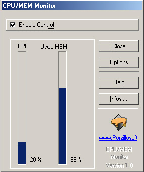 CPUMEM Monitor - Prevent System crash