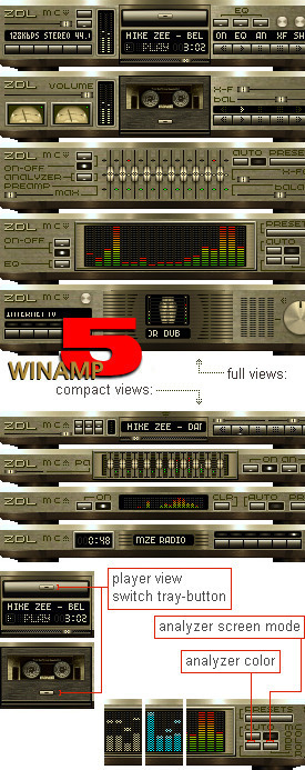 winamp zdl gold stack