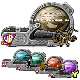 The KidsWB Winamp 3 Skin - The KidsWB Winamp 3 Skin