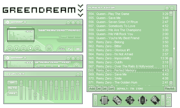 GreenDream - Made for DeskMod Love Contest