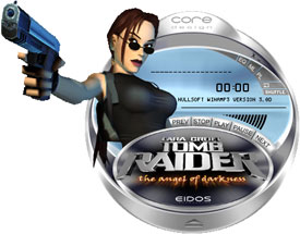 The Official Lara Croft Winamp Skin - Featured Skin, May 1, 2003.