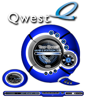Qwest Amp - Featured Skin, August 28, 2003.