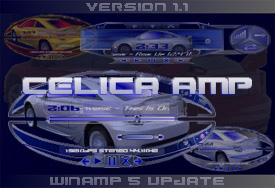 Celica Amp - Featured Skin, October 9, 2003.