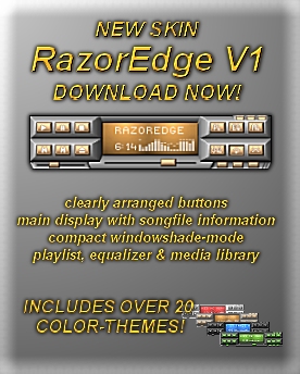 RazorEdge V1 - Featured Skin, October 30, 2003.