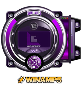 The Official Lex Luthor Winamp5 Skin - The WB brings you an Official LuthorCorp Announcement...