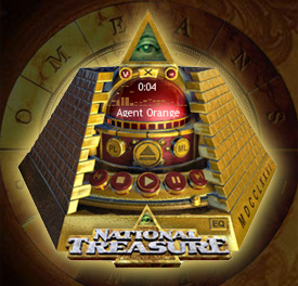 National Treasure Winamp5 Skin - What a gem!