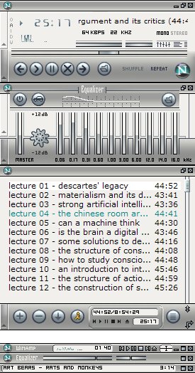 Clear your Mind - Mozillium - Netscape's 'Mozillium'-look for winamp