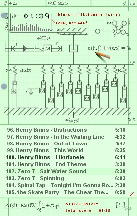 Lagrangiamp Dynamics - Pencil on engineering paper.