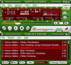 Winamp Modern Holiday - 2005 - Happy Holidays