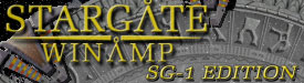 Stargate Winamp - SG1 edition - Winamp skin Based on Stargate SG1.