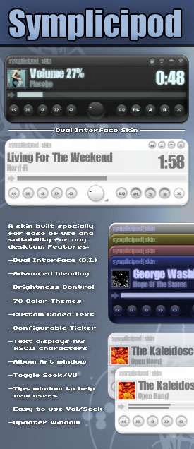 Symplicipod - A simple skin
