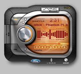 The Official Ford Sync Winamp5 Skin - Check out the great new Ford Sync voice activated communications system!