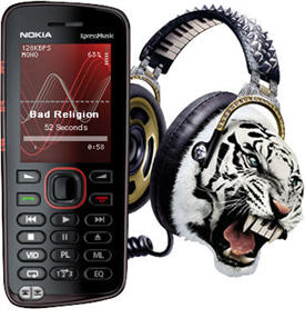 The Nokia 5220 XpressMusic - Download the Lastest Nokia Winamp Skin - Nokia 5220 XpressMusic