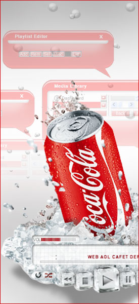 Coca Cola - My Coke Music - Cool skin and very refreshing indeed!
