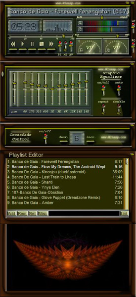 modern winamp skins