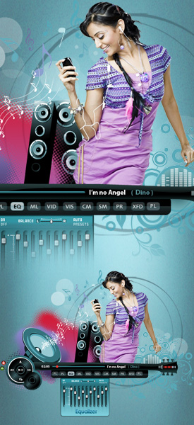 Airtel - Song Catcher - Now set your desktop alive with Airtel Song Catcher Winamp Skin.