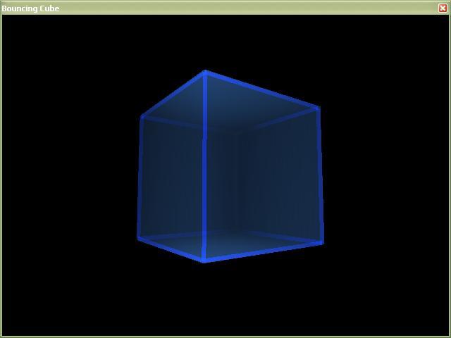Bouncing Cube - Featured Plugin, December 12, 2002.