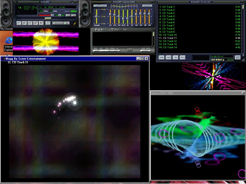 free winamp visualizations download