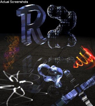 R2v2 - See what your PC can really do! 10 3D, crossfading scenes that'll blow you away, and an in-plugin winamp control menu